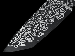 Final look after hardening and etching. 
