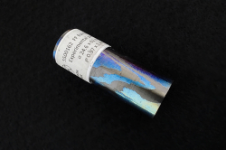 ⌀ 24.6 x 62 mm FF Rainbow-Zr rod - Experimental patt. - Zirconium damascus