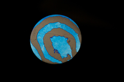 ⌀ 24.6 x 111 mm FF Rainbow-Zr rod - Experimental patt. - Zirconium damascus