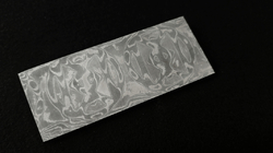 4 x 54 x 135 mm FF ELMAX Core flat - Futuron patt. - Core stainless damascus