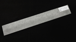 4.3 x 54 x 380 mm MagnaCut Core stainless damascus - Aztec / New Moon patt.