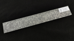 4 x 54 x 360 mm FF ELMAX Core flat - Futuron patt. - Core stainless damascus