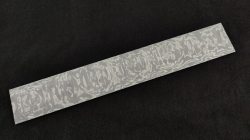 4 x 54 x 360 mm FF ELMAX Core flat - Futuron patt. - Core stainless damascus