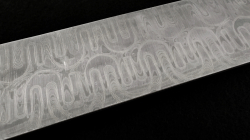 4.4 x 54 x 253 mm MagnaCut Core stainless damascus - New Moon patt.