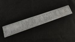 3.3 x 57 x 400 mm FF MARTENSITE flat stainless damascus - Ladder patt.