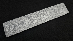 4.4 x 54 x 265 mm MagnaCut Core stainless damascus - Cyclops patt.