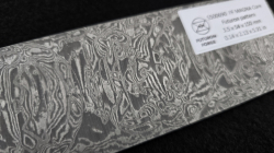 3.5 x 54 x 150 mm MagnaCut Core stainless damascus - Futuron patt.