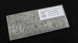 3.5 x 54 x 127 mm MagnaCut Core stainless damascus - Futuron patt.