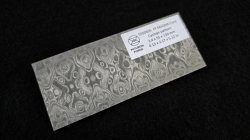 3.4 x 55 x 130 mm MagnaCut Core stainless damascus - Cyclops patt.