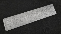3.7 x 57 x 260 mm CPM154 Core stainless damascus - New Moon patt.