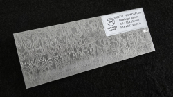 3.6 x 55 x 150 mm CPM155 Core stainless damascus - Clawfinger patt.