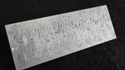 3.6 x 55 x 150 mm CPM155 Core stainless damascus - Clawfinger patt.