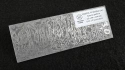 2.9 x 54 x 154 mm MagnaCut Core stainless damascus - Futuron patt.