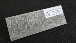 3.2 x 54 x 152 mm MagnaCut Core stainless damascus - Futuron patt.