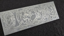 3.2 x 54 x 152 mm MagnaCut Core stainless damascus - Futuron patt.