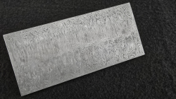 3.5 x 57 x 127 mm FF ELMAX Core flat - Clawfinger patt. - Core stainless damascus