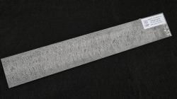3.5 x 57 x 350 mm FF ELMAX Core flat - Clawfinger patt. - Core stainless damascus