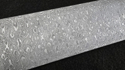 3.6 x 56 x 430 mm FF ELMAX Core flat - Rave patt. - Core stainless damascus