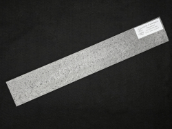 3.3 x 53 x 335 mm FF MARTENSITE flat stainless damascus - Rave patt.
