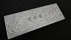 3.4 x 54 x 155 mm MagnaCut Core stainless damascus - BoomBap patt.