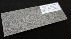 3.5 x 54 x 150 mm MagnaCut Core stainless damascus - BoomBap patt.