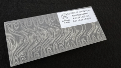 4.4 x 54 x 125 mm MagnaCut Core stainless damascus - BoomBap patt.