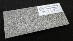 4.5 x 55 x 130 mm FF ELMAX Core flat - Timelapse patt. - Core stainless damascus