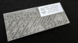 4 x 55 x 130 mm FF ELMAX Core flat - Windy Ladder patt. - Core stainless damascus