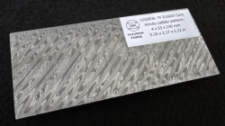 4 x 55 x 130 mm FF ELMAX Core flat - Windy Ladder patt. - Core stainless damascus