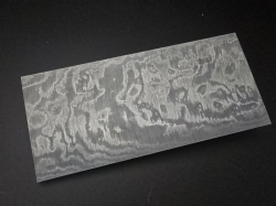 4 x 53 x 118 mm Elmax Core stainless damascus - Experimental patt.