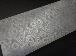 4 x 52 x 127 mm Elmax Core stainless damascus - Cyclops patt.